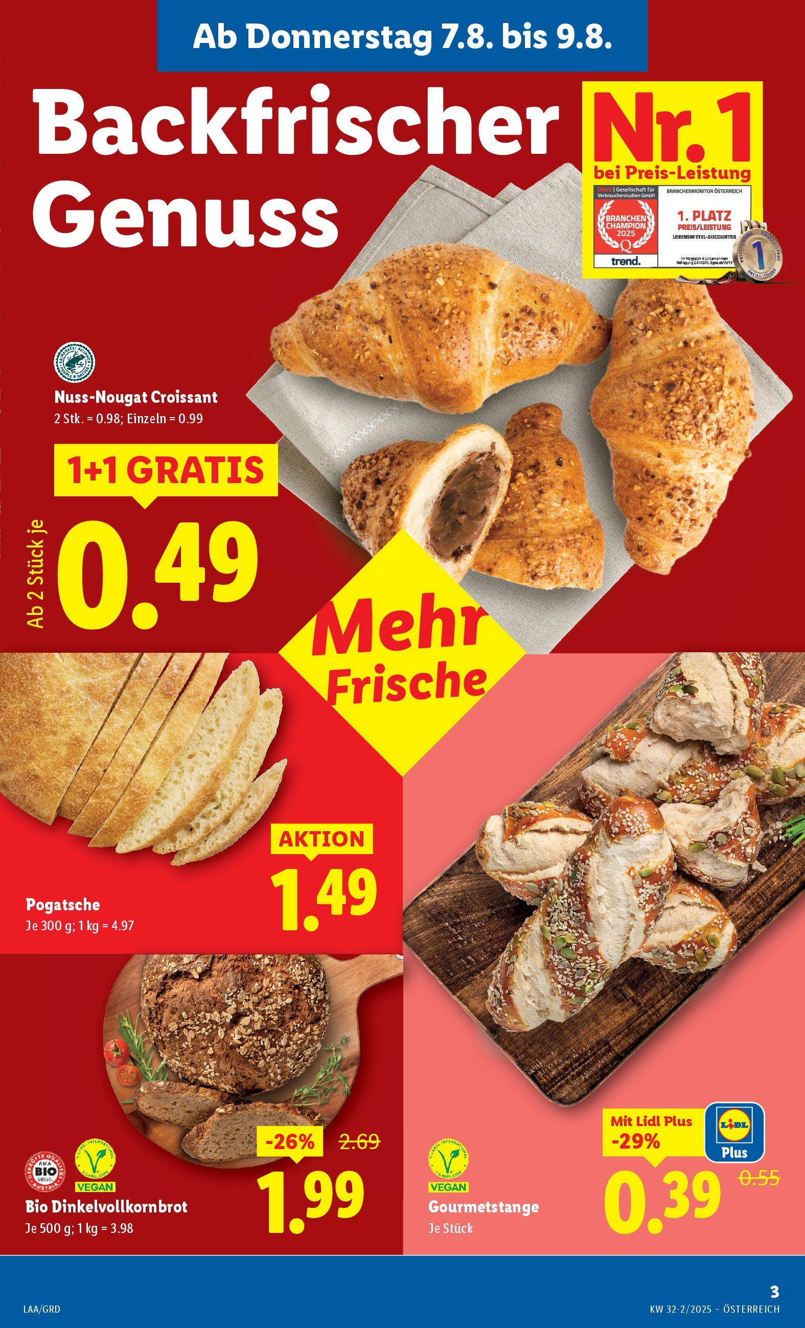 Lidl Flugblatt - Salzburg, Jenbach, Dornbirn ab 07.08.2025 ✳️ Angebote ab donnerstag | Seite: 5 Lidl Flugblatt - Salzburg, Jenbach, Dornbirn ab 07.08.2025 - Angebote ab donnerstag | Seite: 5