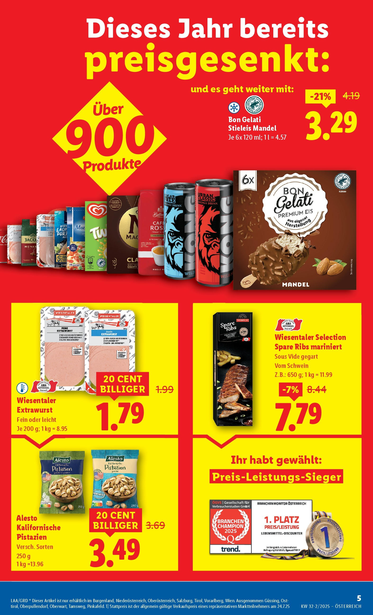 Lidl Flugblatt - Salzburg, Jenbach, Dornbirn ab 07.08.2025 ✳️ Angebote ab donnerstag | Seite: 7 | Produkte: Eis, Monitor Lidl Flugblatt - Salzburg, Jenbach, Dornbirn ab 07.08.2025 - Angebote ab donnerstag | Seite: 7 | Produkte: Eis, Monitor