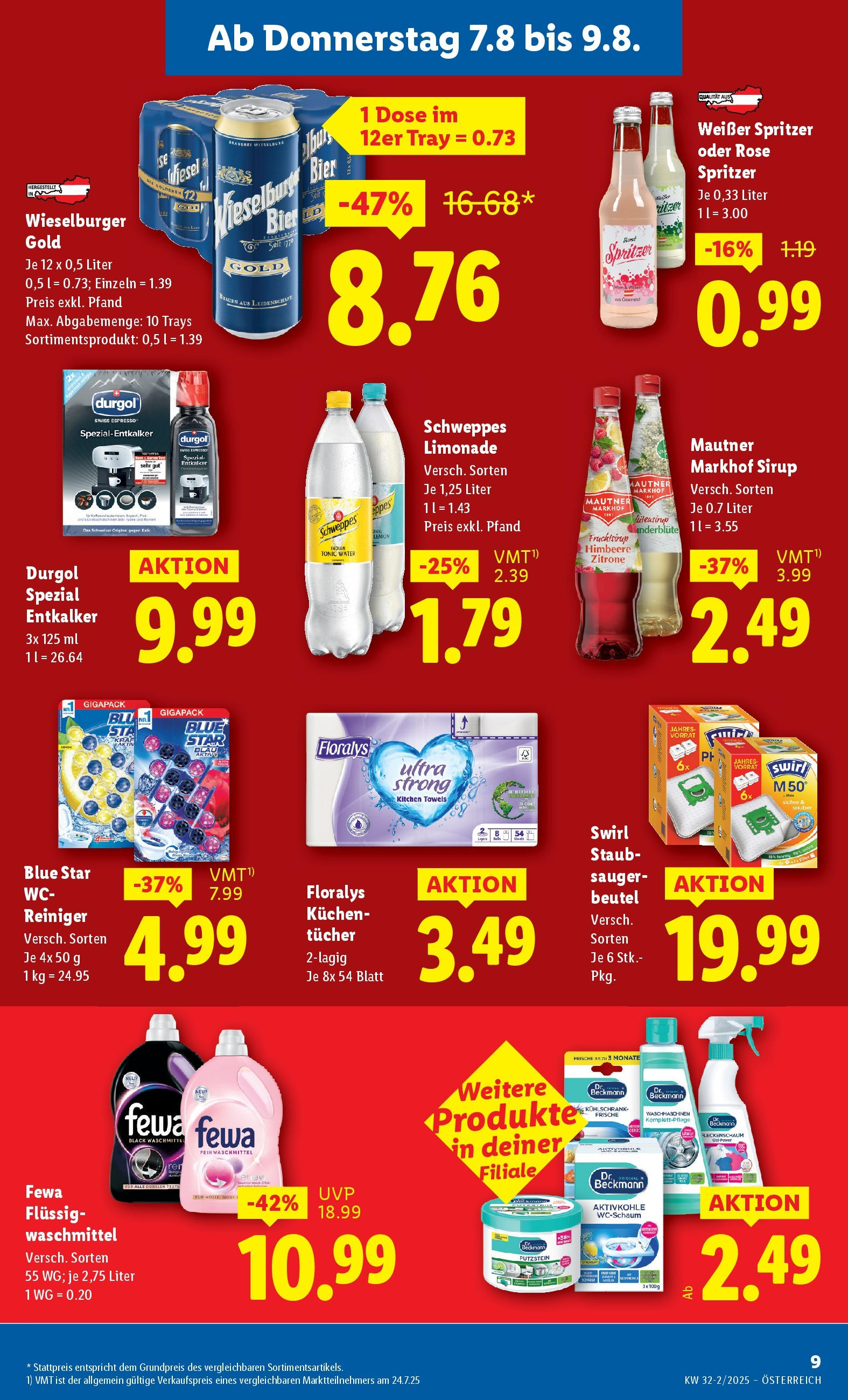 Lidl Flugblatt - Salzburg, Jenbach, Dornbirn ab 07.08.2025 ✳️ Angebote ab donnerstag | Seite: 11 | Produkte: Zitrone, Himbeere, Kühlschrank, Waschmittel Lidl Flugblatt - Salzburg, Jenbach, Dornbirn ab 07.08.2025 - Angebote ab donnerstag | Seite: 11 | Produkte: Zitrone, Himbeere, Kühlschrank, Waschmittel