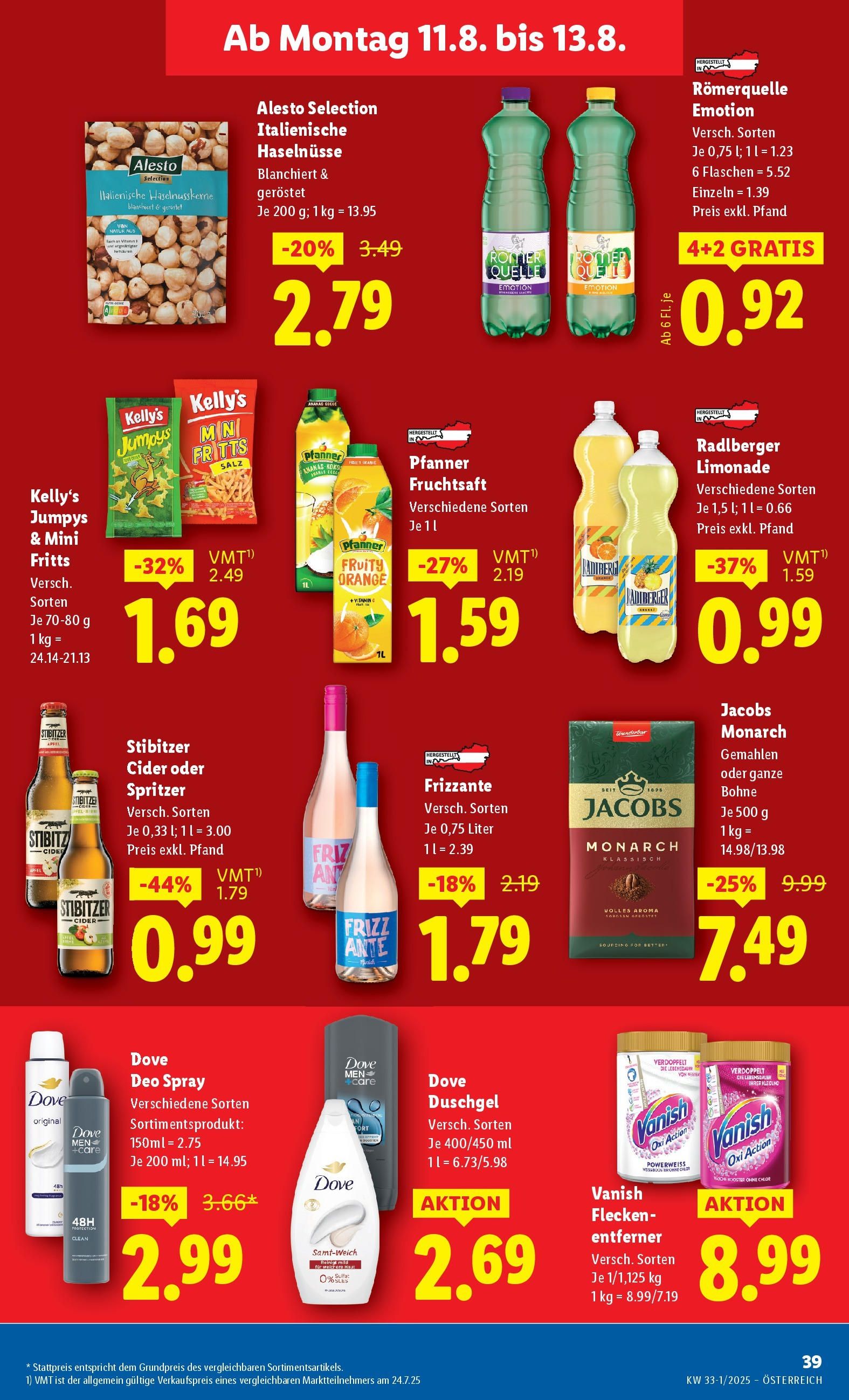 Lidl Flugblatt - Salzburg, Jenbach, Dornbirn ab 07.08.2025 ✳️ Angebote ab donnerstag | Seite: 43 | Produkte: Salz, Duschgel, Äpfel, Ananas Lidl Flugblatt - Salzburg, Jenbach, Dornbirn ab 07.08.2025 - Angebote ab donnerstag | Seite: 43 | Produkte: Salz, Duschgel, Äpfel, Ananas