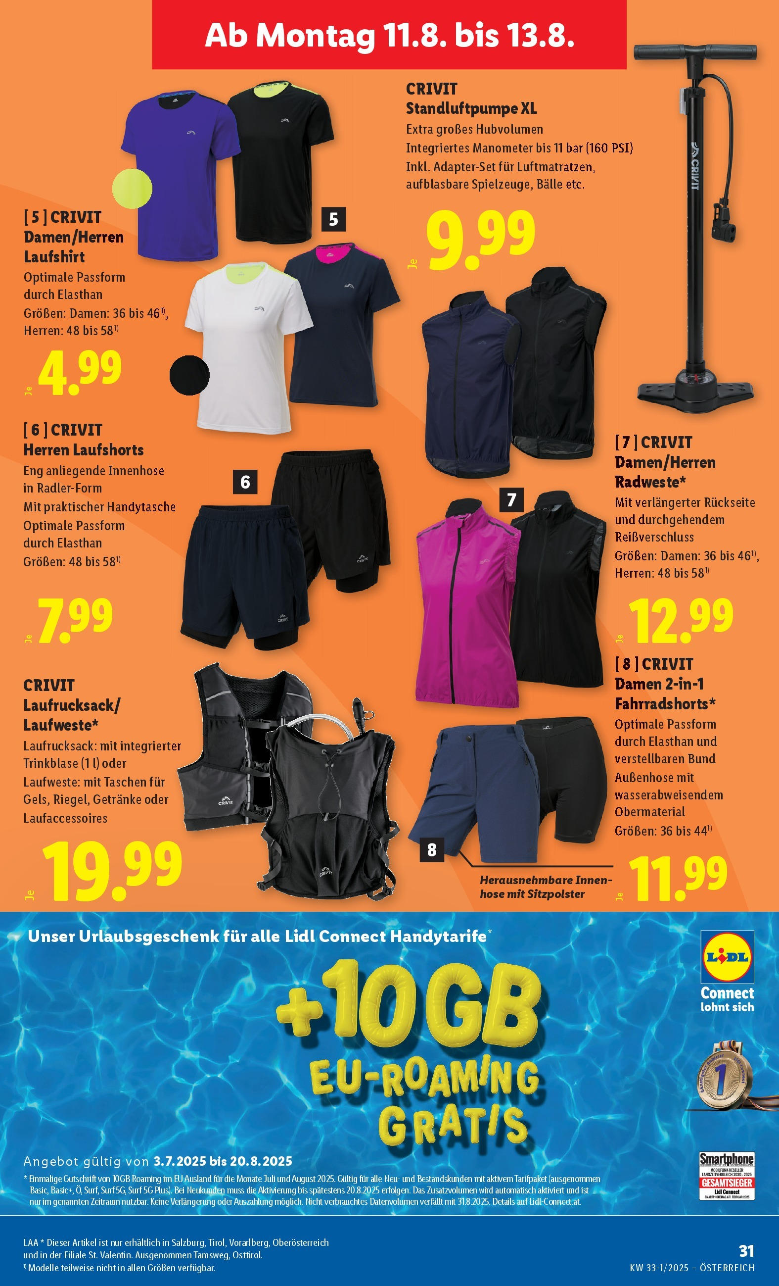 Lidl Flugblatt - Salzburg, Jenbach, Dornbirn ab 07.08.2025 ✳️ Angebote ab donnerstag | Seite: 35 | Produkte: Hose, Smartphone, Manometer Lidl Flugblatt - Salzburg, Jenbach, Dornbirn ab 07.08.2025 - Angebote ab donnerstag | Seite: 35 | Produkte: Hose, Smartphone, Manometer