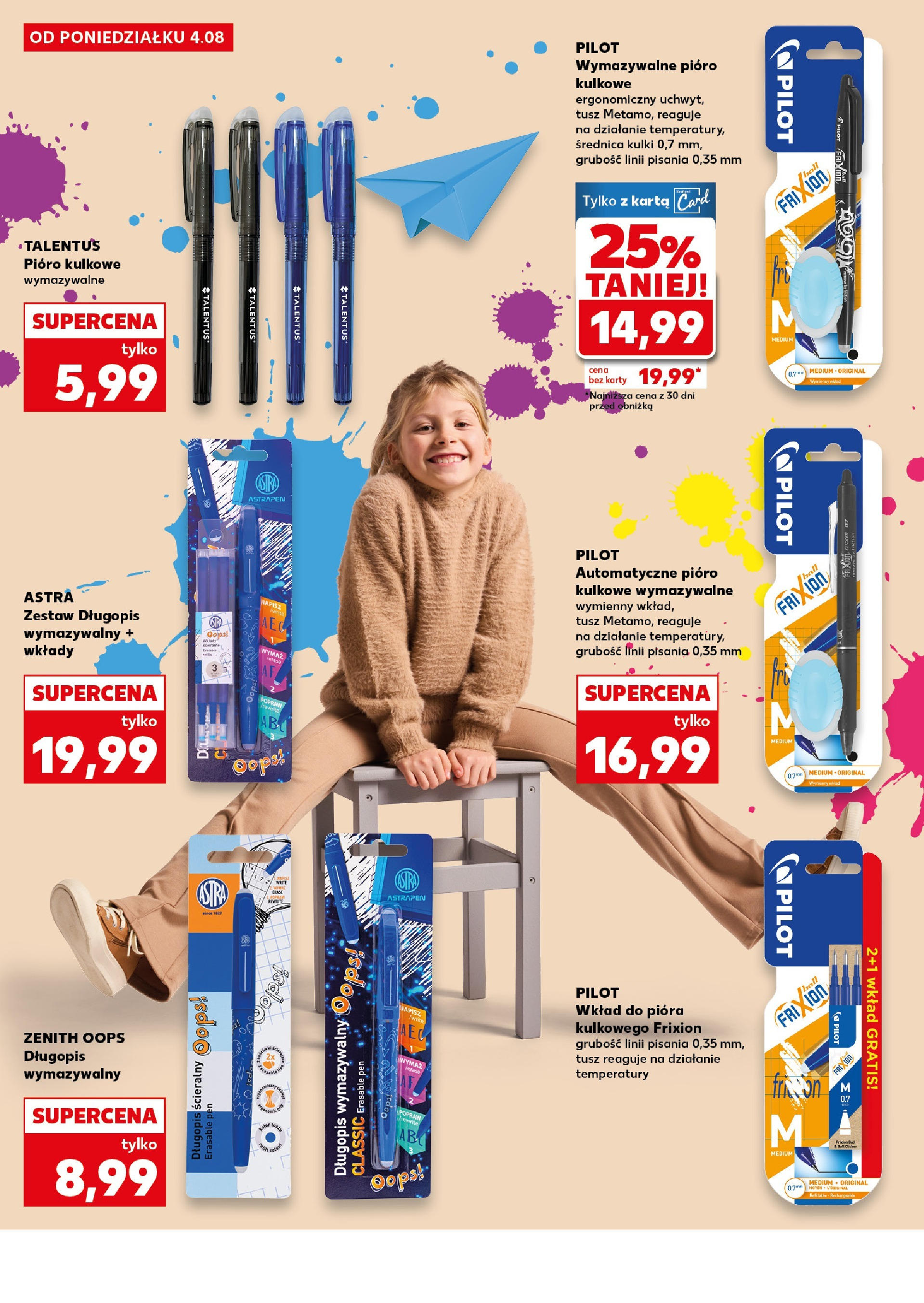 Kaufland gazetka - Do Szkoły Like A Szef od 04.08.2025 - od jutra PDF | Strona: 20 | Produkty: Karta