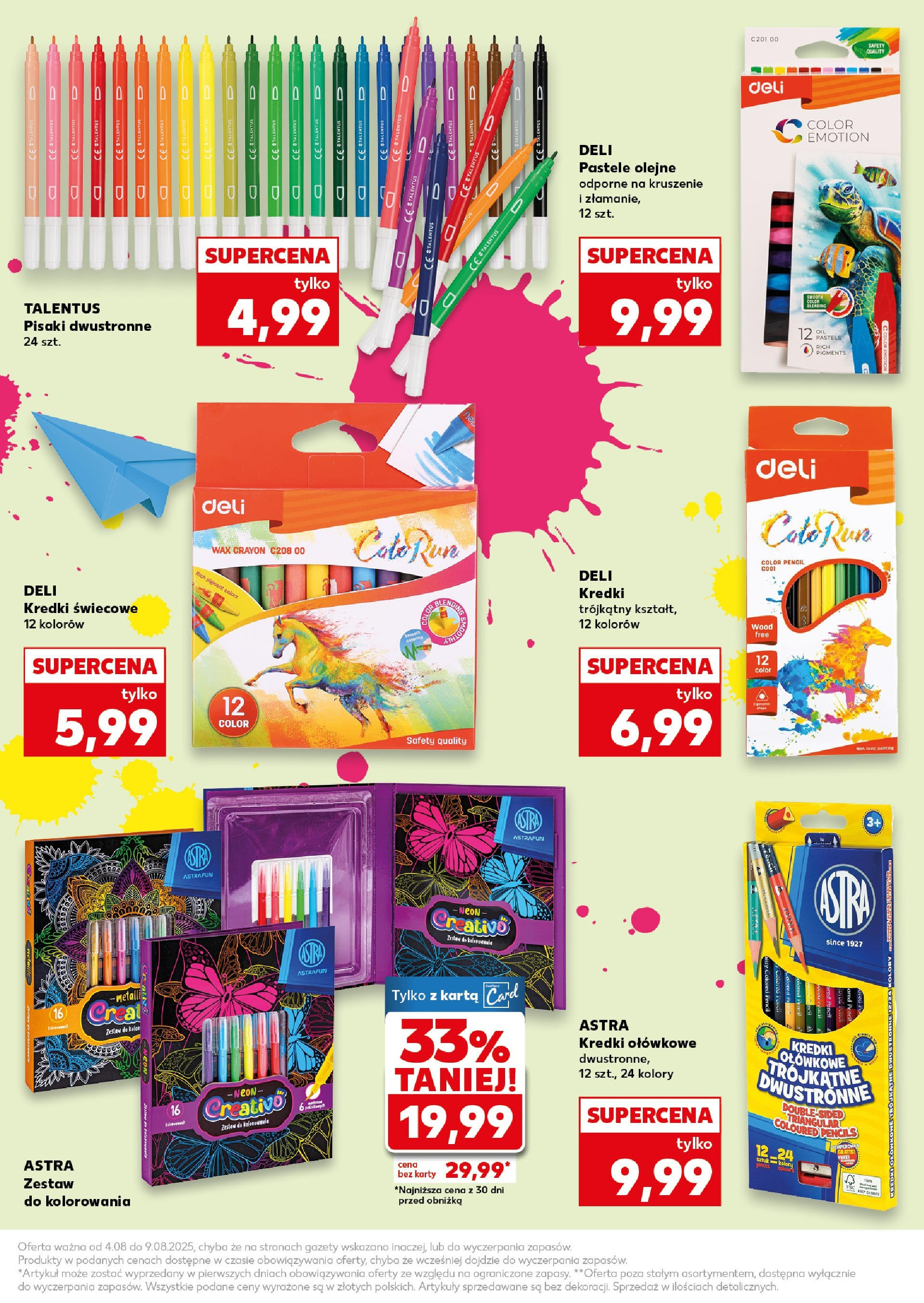 Kaufland gazetka - Do Szkoły Like A Szef od 04.08.2025 - od jutra PDF | Strona: 23 | Produkty: Karta