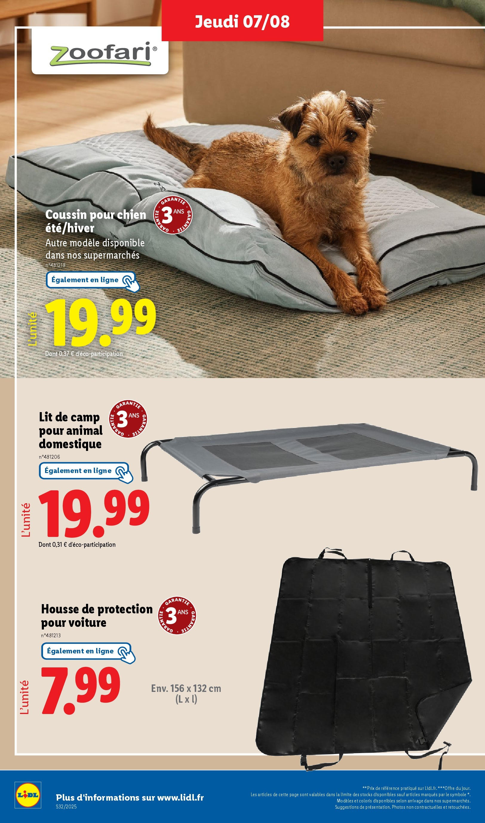 Catalogue LIDL du 06/08/2025 | Promo prospectus en ligne | Page: 44 | Produits: Lit Catalogue LIDL du 06/08/2025 | Promo prospectus en ligne | Page: 44 | Produits: Lit