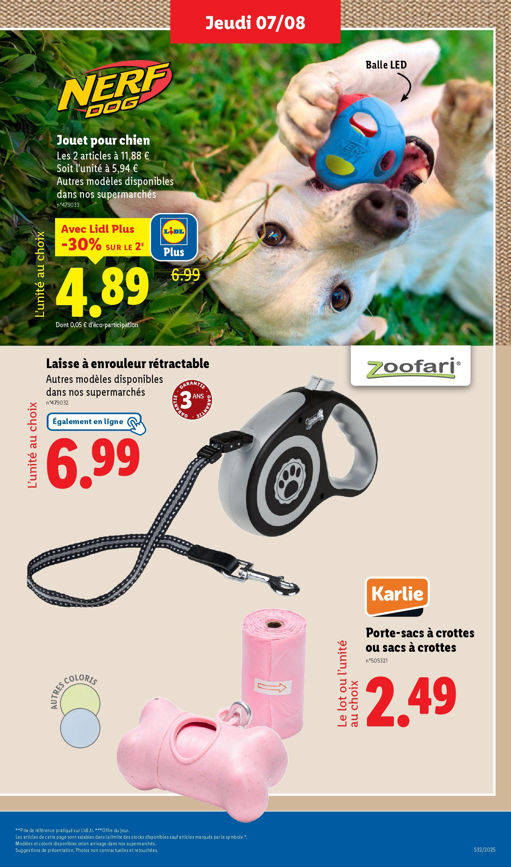 Catalogue LIDL du 06/08/2025 | Promo prospectus en ligne | Page: 45 Catalogue LIDL du 06/08/2025 | Promo prospectus en ligne | Page: 45