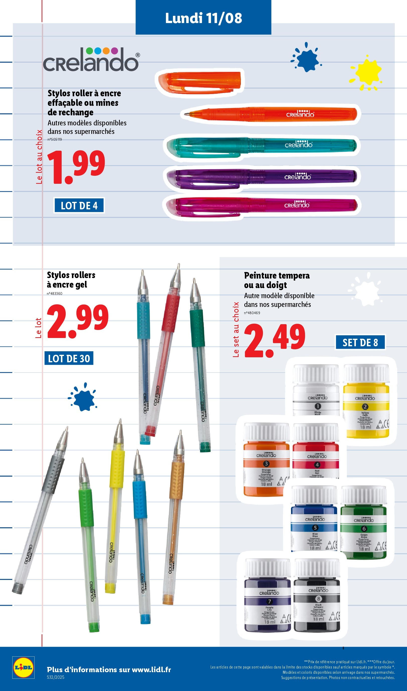 Catalogue LIDL du 06/08/2025 | Promo prospectus en ligne | Page: 54 | Produits: Orange, Rollers Catalogue LIDL du 06/08/2025 | Promo prospectus en ligne | Page: 54 | Produits: Orange, Rollers