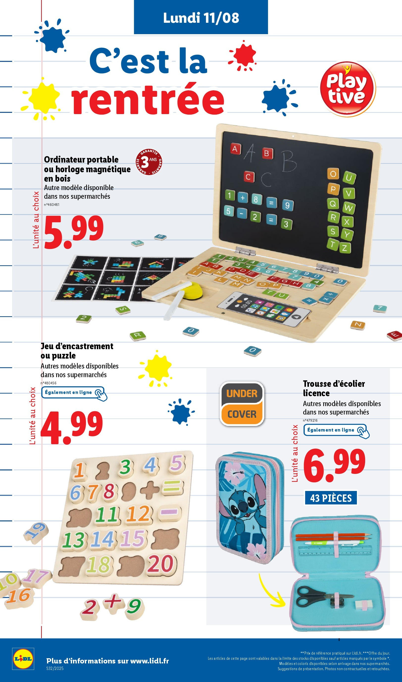 Catalogue LIDL du 06/08/2025 | Promo prospectus en ligne | Page: 58 | Produits: Ordinateur, Ordinateur portable, Portable Catalogue LIDL du 06/08/2025 | Promo prospectus en ligne | Page: 58 | Produits: Ordinateur, Ordinateur portable, Portable