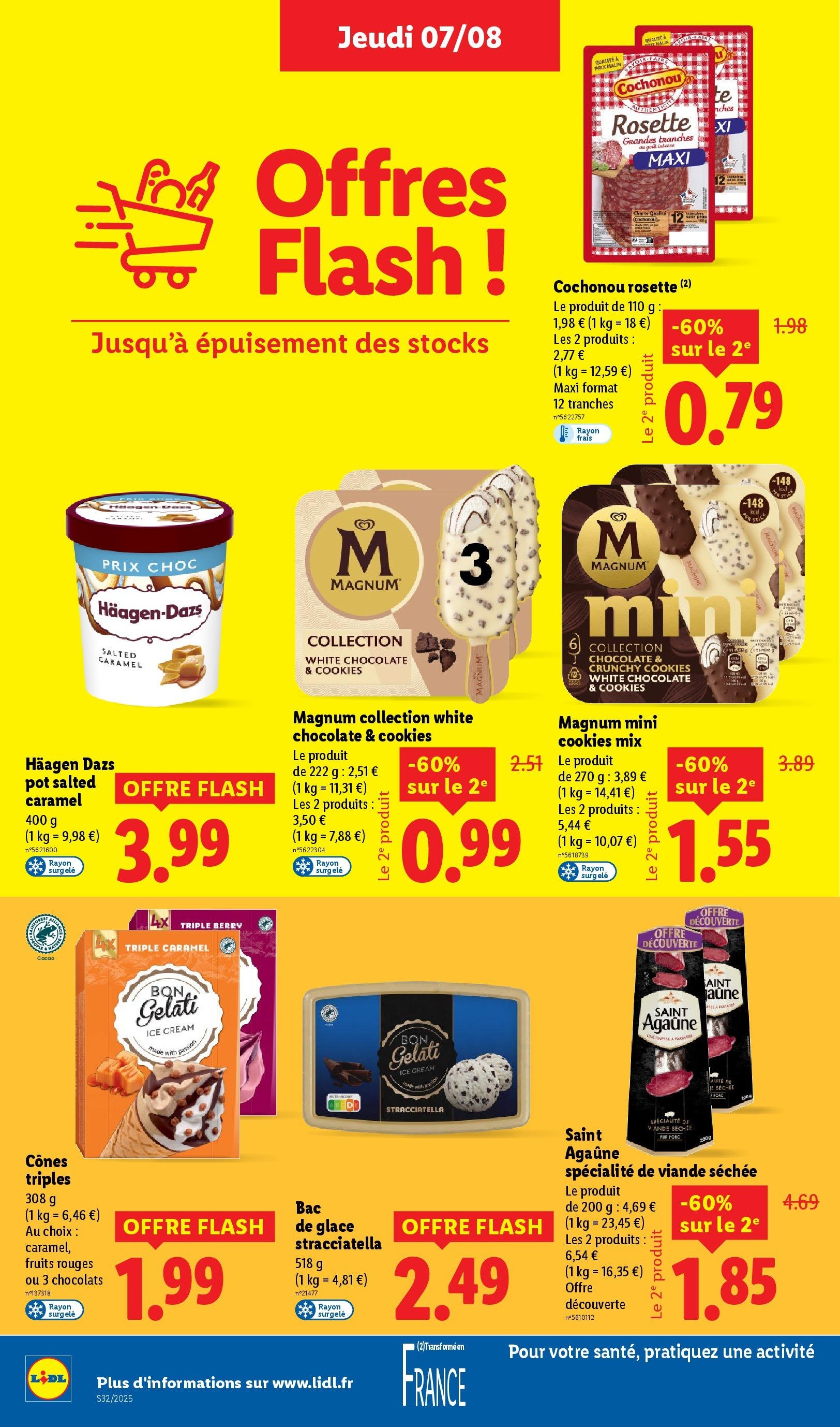 Catalogue LIDL du 06/08/2025 | Promo prospectus en ligne | Page: 14 | Produits: Cookies, Cônes, Viande, Porc Catalogue LIDL du 06/08/2025 | Promo prospectus en ligne | Page: 14 | Produits: Cookies, Cônes, Viande, Porc