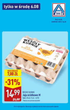 Pogląd oferty "Aldi - Aldi Ulotka SUper Środa do 6.08" - ważna od 05.08.2025
