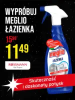 Meglio Łazienka dostępne w sklepach Rossmann Bolton Polska Sp. z o.o. – do 18.08.2025