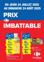 Carrefour PRIX IMBATTABLE - au 24.08.2025