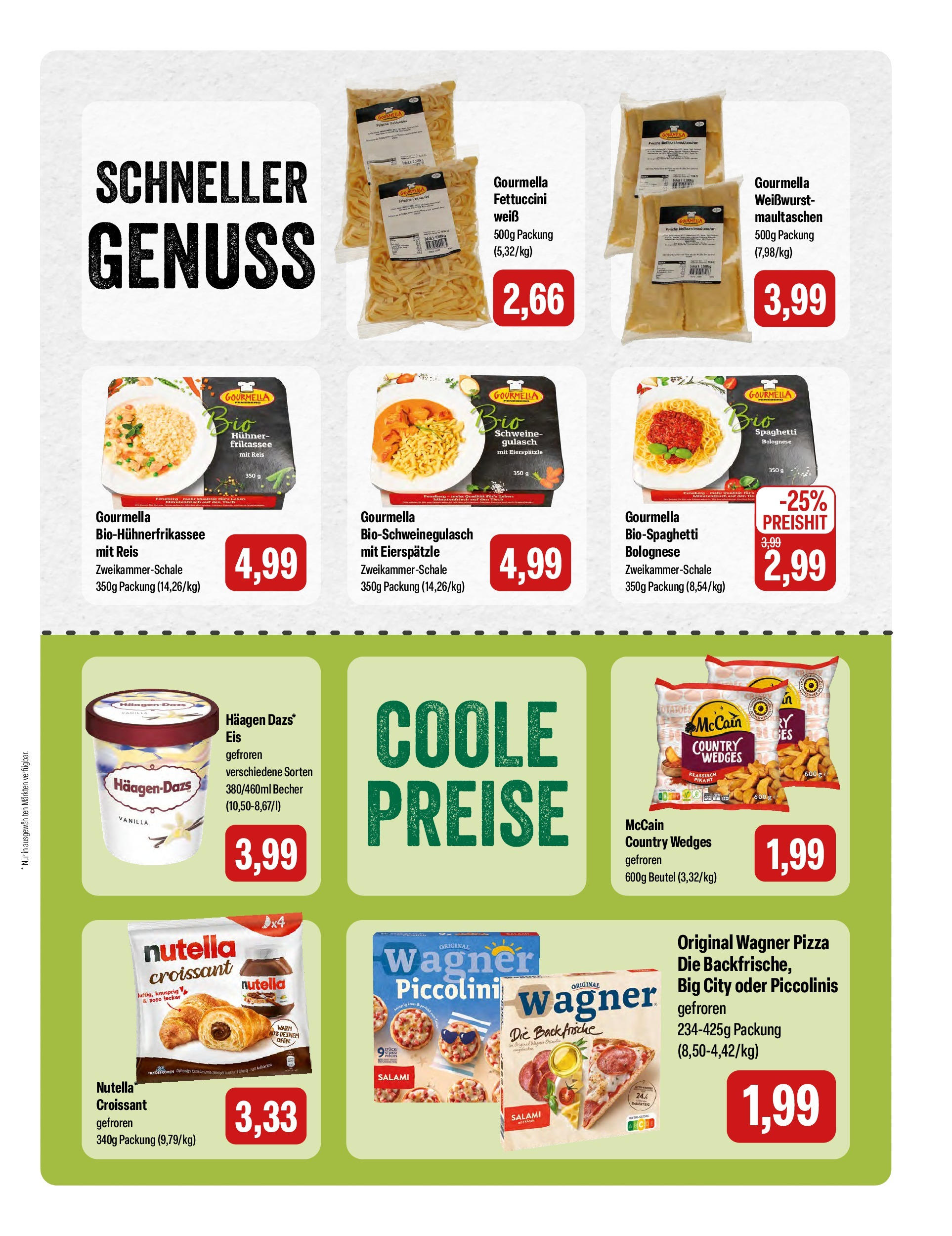 Feneberg Angebote (ab 14.08.2025) zum Blättern | Seite: 13 | Produkte: Ofen, Wagner pizza, Nutella, Maultaschen
