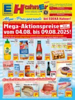 Hahners Verbauchermarkt Edeka Hahner: Wochenangebote - bis 09.08.2025