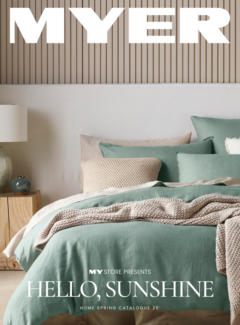 Preview of Myer - Home Spring Catalogue 25’ - valid from 04.08.2025