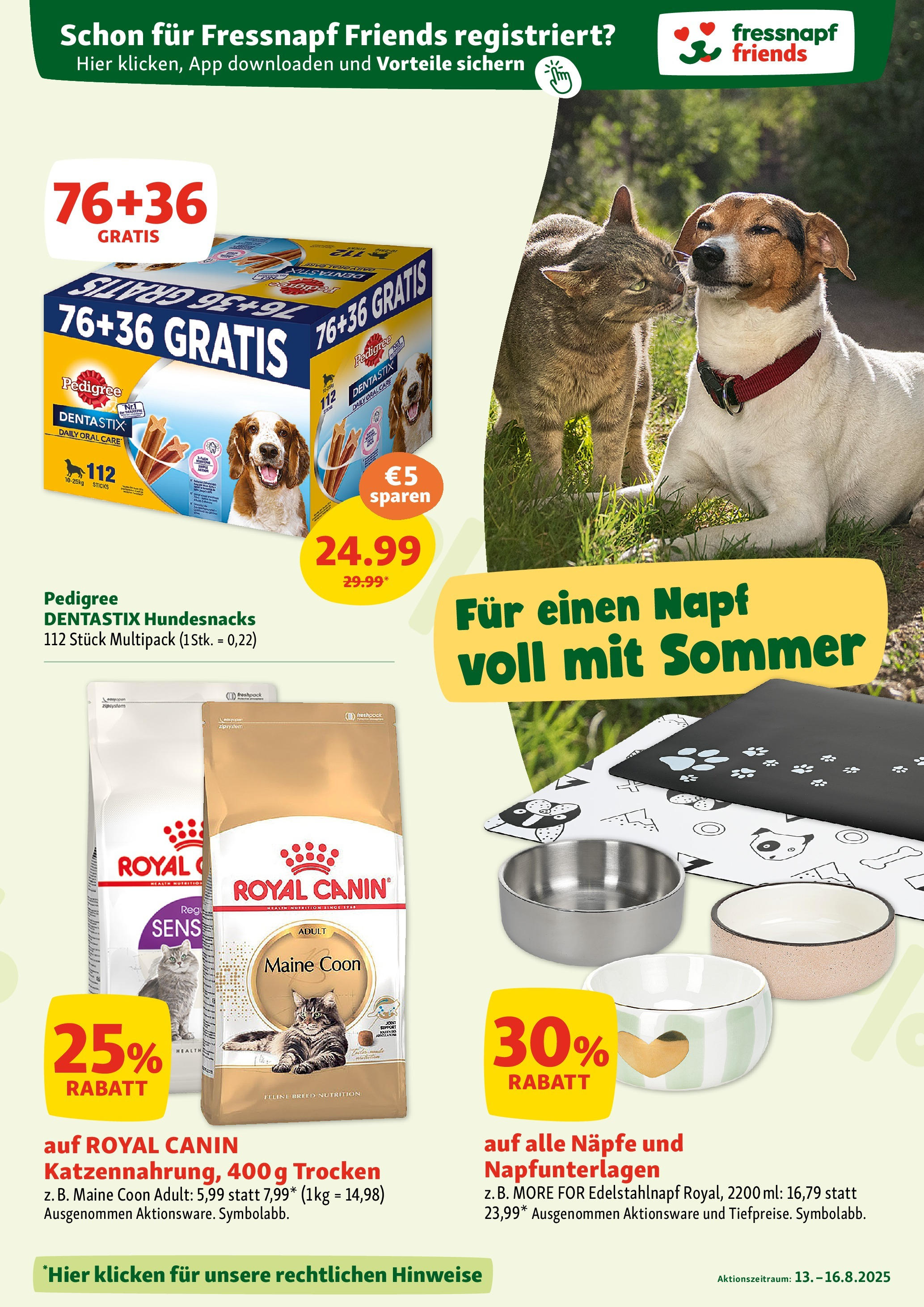 Fressnapf Flugblatt (13.08.2025) || Aktuelle Angebote | Seite: 5 Fressnapf Flugblatt von 13.08.2025 - Aktuelle Angebote | Seite: 5