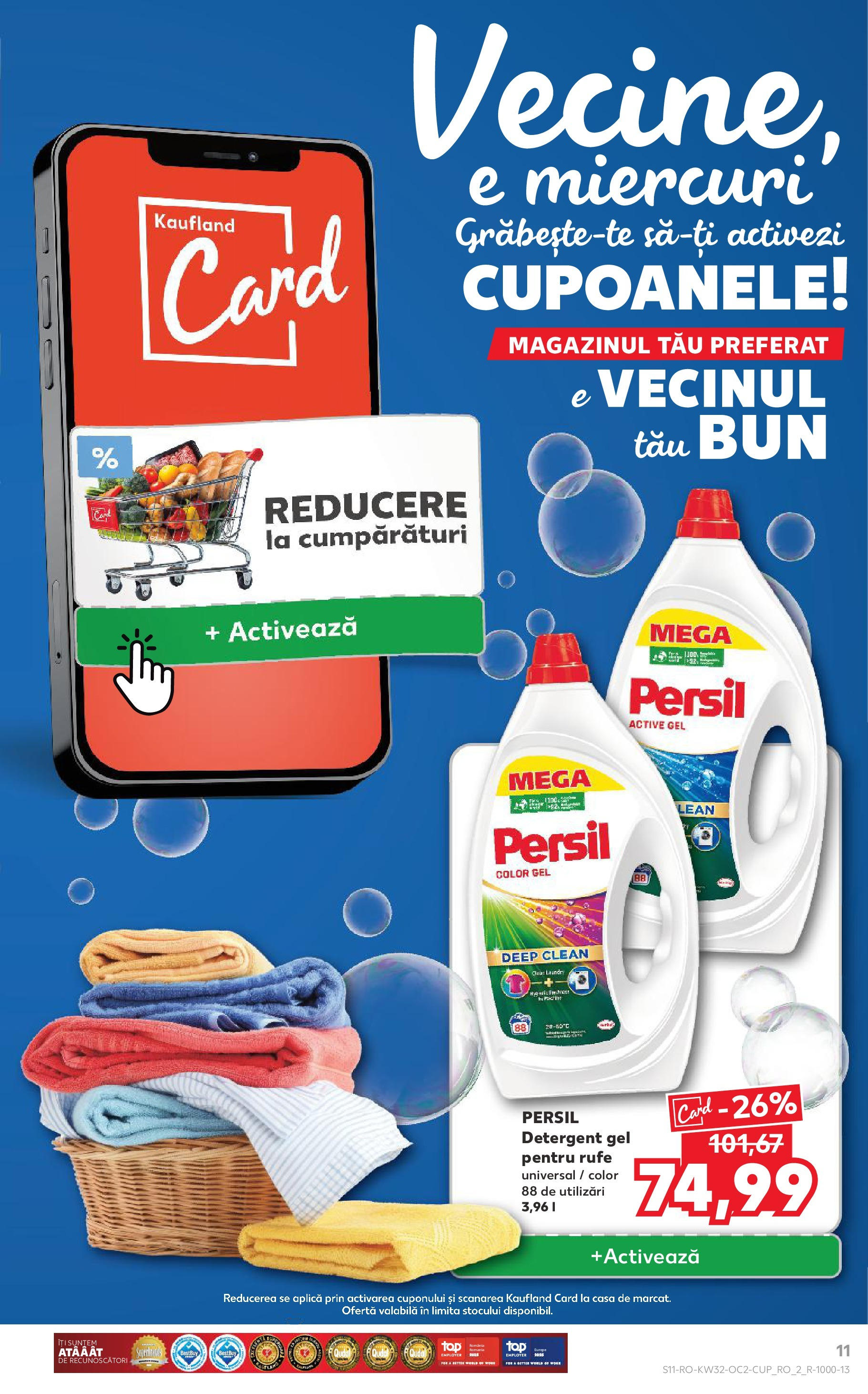 Catalog Kaufland - Sfântu Gheorghe 06.08.2025 - Revista si Oferta | Pagină: 11 | Produse: Pomelo, Detergent