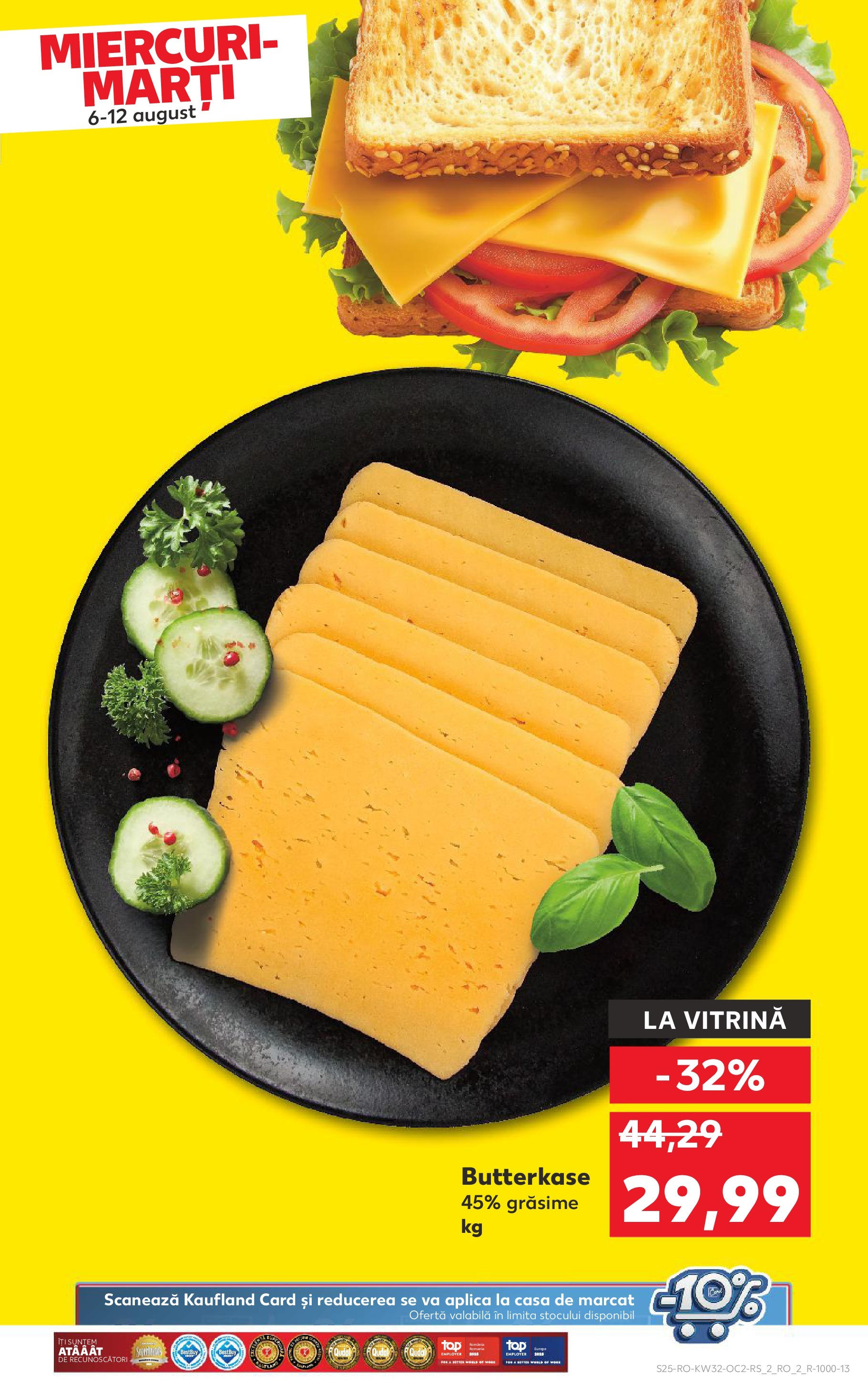 Catalog Kaufland - Sfântu Gheorghe 06.08.2025 - Revista si Oferta | Pagină: 25 | Produse: Vitrină