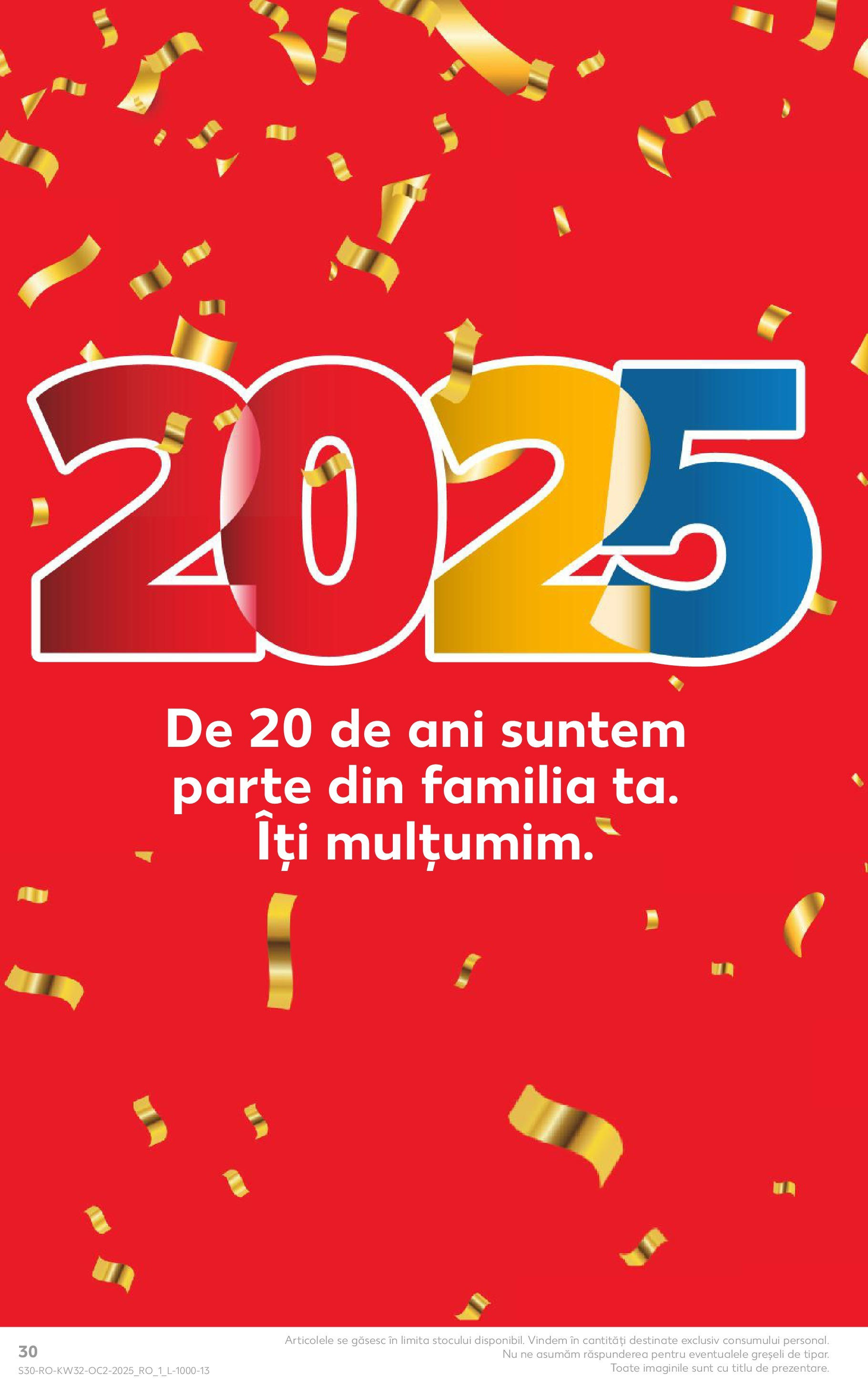 Catalog Kaufland - Sfântu Gheorghe 06.08.2025 - Revista si Oferta | Pagină: 30