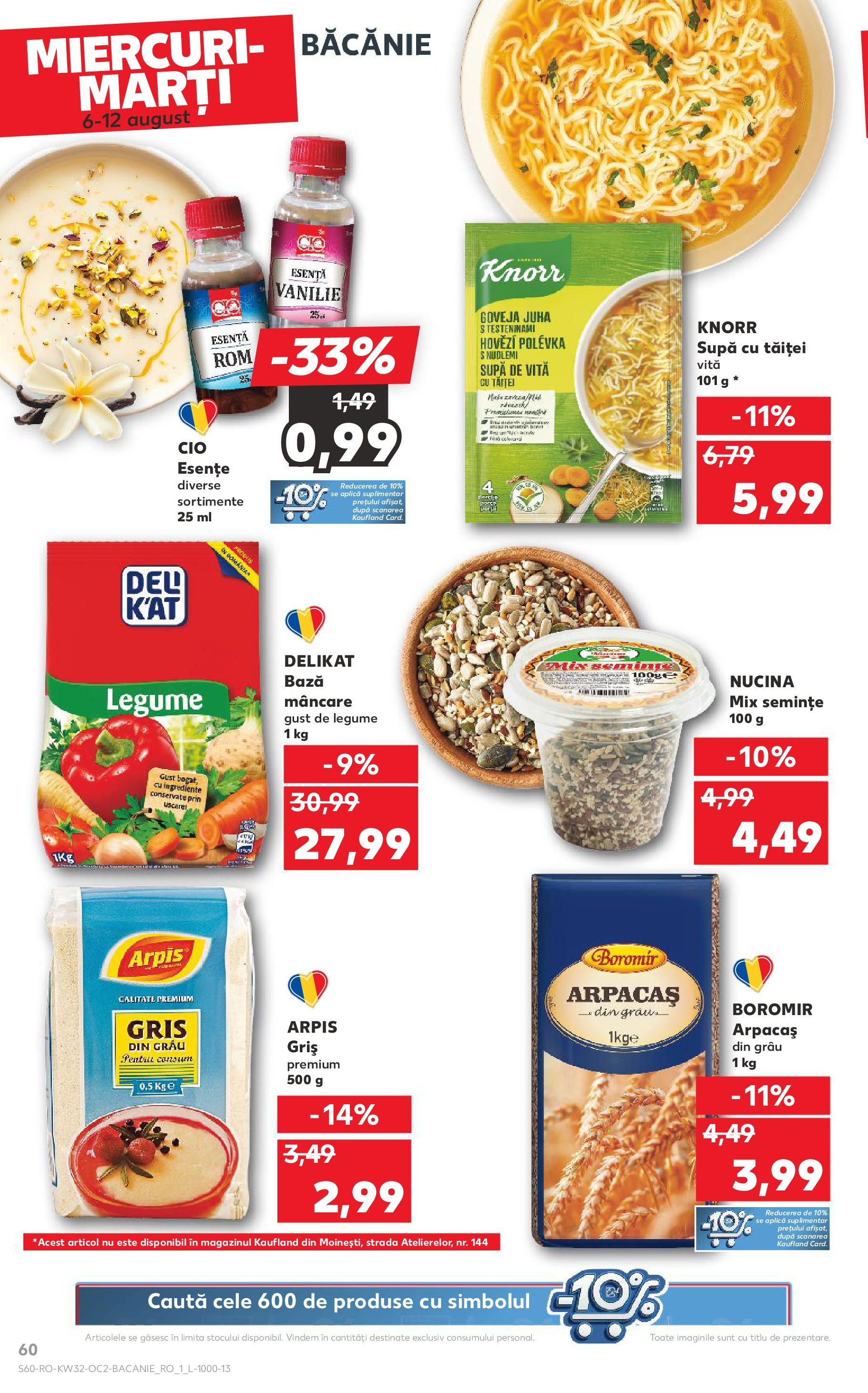 Catalog Kaufland - Sfântu Gheorghe 06.08.2025 - Revista si Oferta | Pagină: 60 | Produse: Semințe, Legume