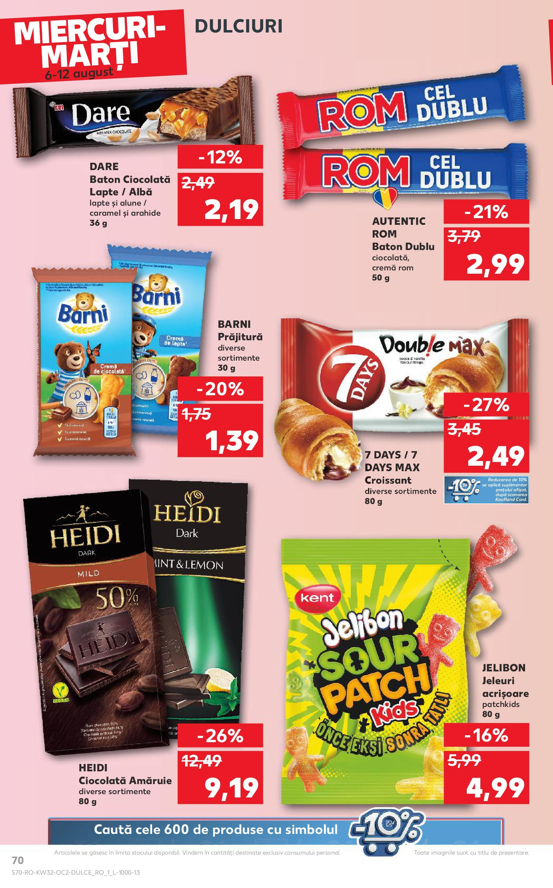 Catalog Kaufland - București 06.08.2025 - Revista si Oferta | Pagină: 70