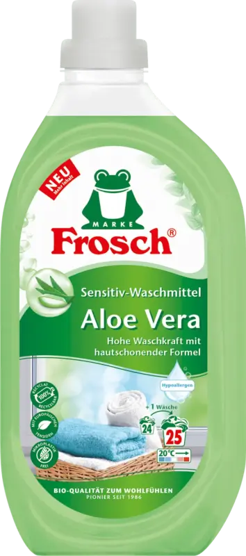 Frosch Vollwaschmittel Flüssig Aloe Vera