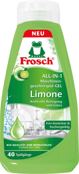 Frosch Spül-Gel All-in-1, 40 Spülgänge