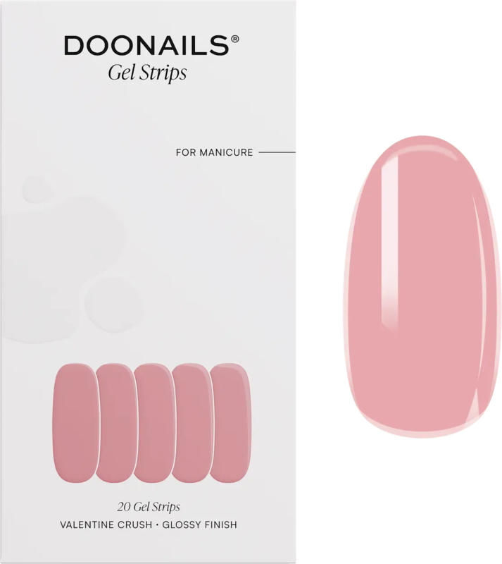 Doonails UV Gel Nagelfolien, Gel Strips Valentine Crush