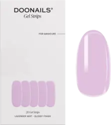 Doonails UV Gel Nagelfolien, Gel Strips Lavender Mist