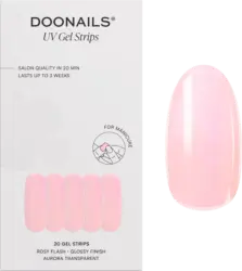 Doonails UV Gel Nagelfolien, Gel Strips Rosy Flash
