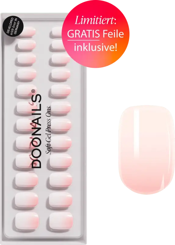 Doonails Soft Gel Press Ons Babyboomer