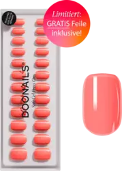 Doonails Soft Gel Press Ons Peach Please