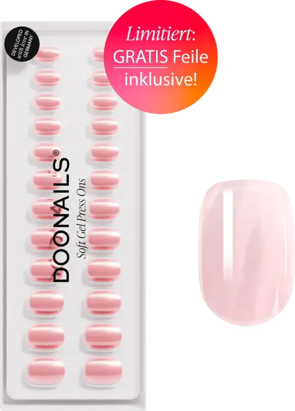 Doonails Soft Gel Press Ons Jet Set