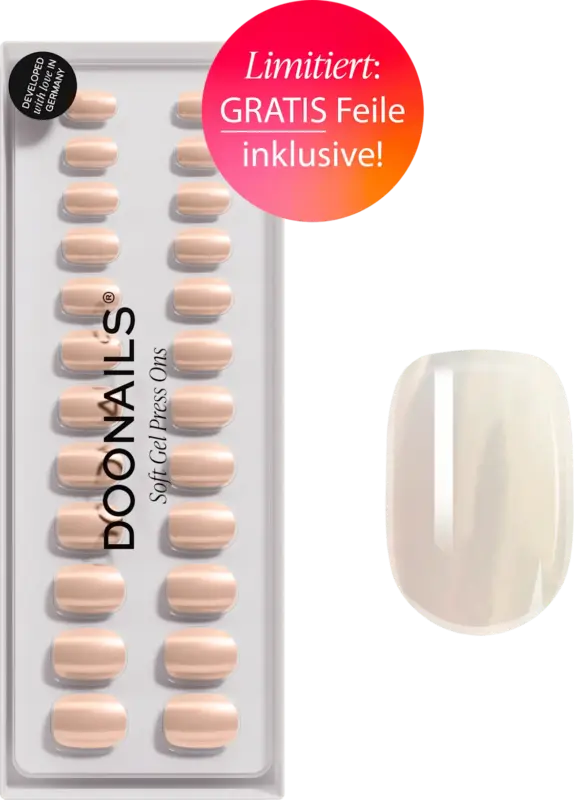 Doonails Soft Gel Press Ons Toffee
