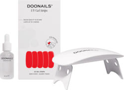Doonails UV Maniküre Starterset, Gel Strips Mon Cheri
