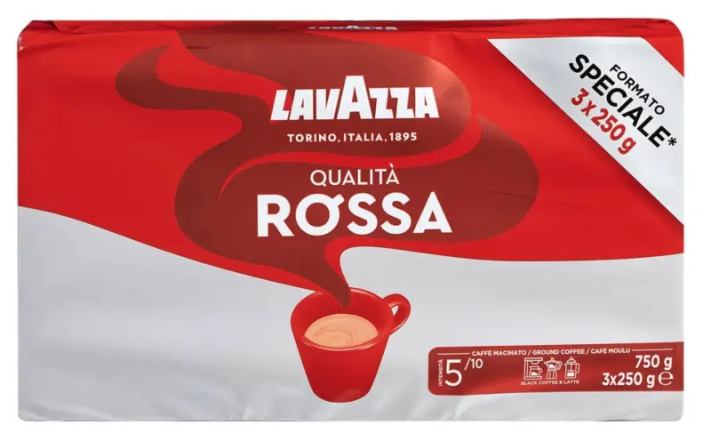 LAVAZZA Мляно кафе Qualita Rossa
