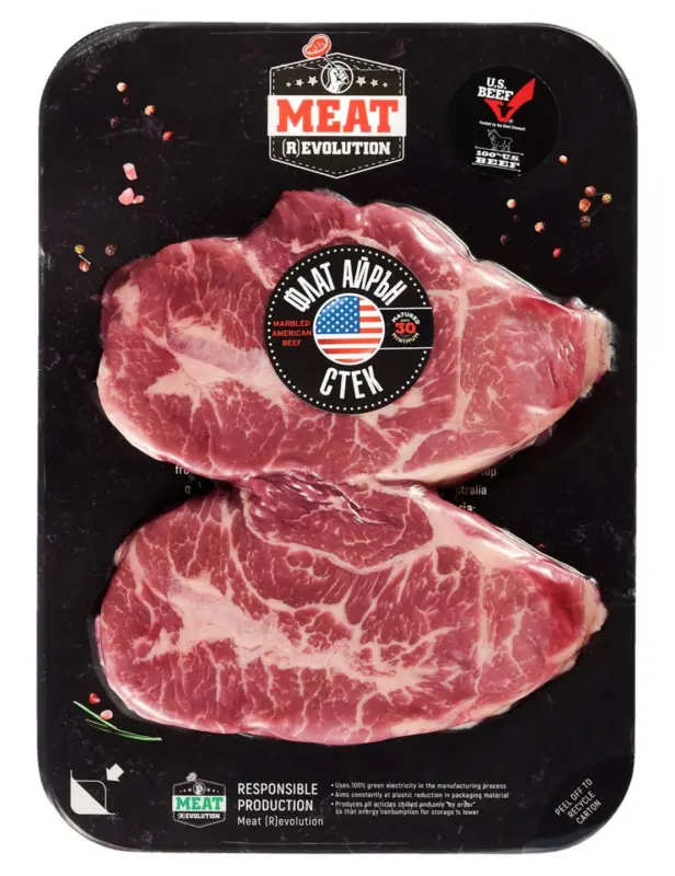 MEAT REVOLUTION Флат Айрън стек Black Angus