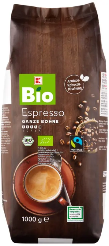 K-Bio Kафе на зърна Espresso