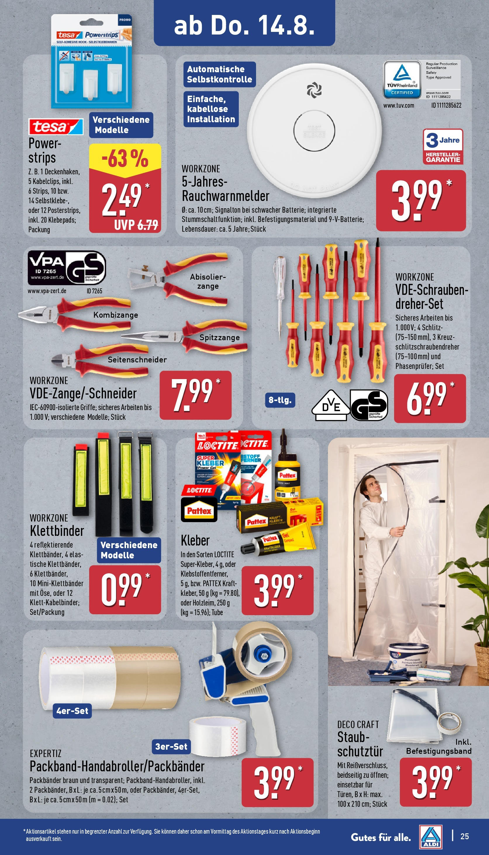 Aldi Prospekt 	 (ab 11.08.2025) » Angebote Online | Seite: 25