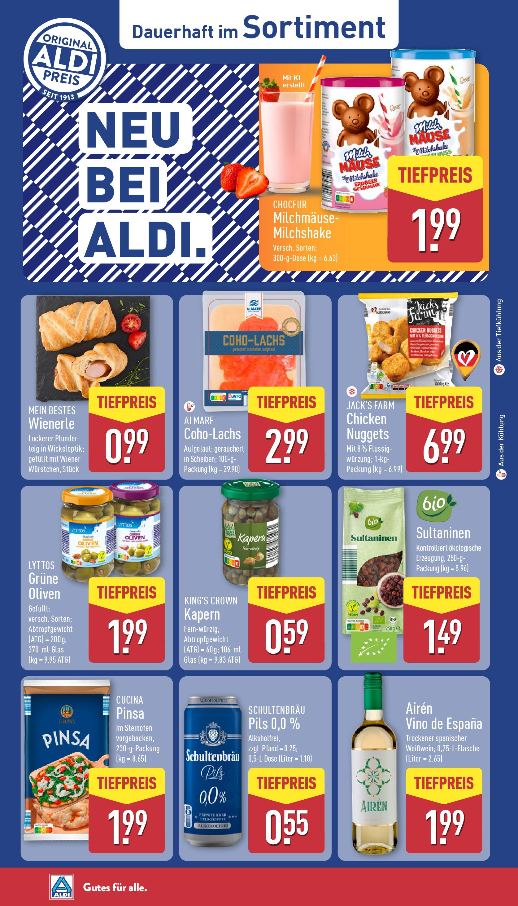 Aldi Prospekt 	 (ab 11.08.2025) » Angebote Online | Seite: 37 | Produkte: Milch, Pils