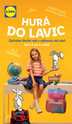 Lidl leták - Hurá do lavic od 04.08.2025 | Strana: 21