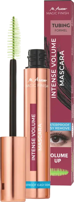 M. Asam Mascara Intense Volume Waterproof Easy Remove Deep Black