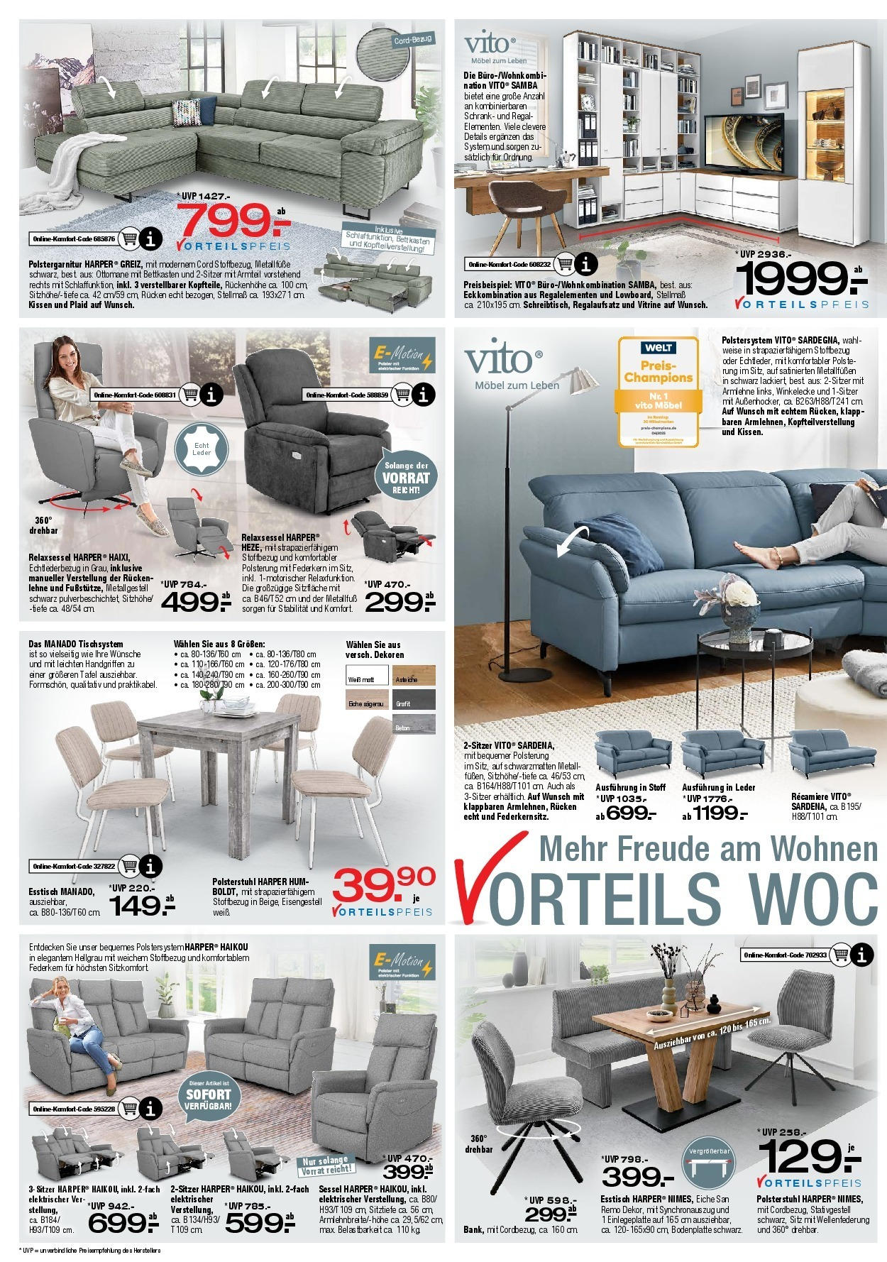 Ostermann - Möbel Ostermann: Neue Möbel wirken Wunder. (ab 01.08.2025) zum Blättern | Seite: 1 | Produkte: Bett, Kissen, Regal, Stuhl Ostermann - Möbel Ostermann: Neue Möbel wirken Wunder. (ab 01.08.2025) zum Blättern | Seite: 1 | Produkte: Bett, Kissen, Regal, Stuhl