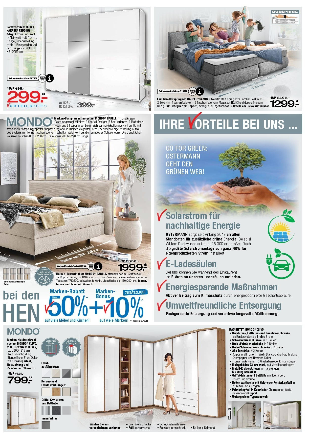 Ostermann - Möbel Ostermann: Neue Möbel wirken Wunder. (ab 01.08.2025) zum Blättern | Seite: 8 | Produkte: Kissen, Boxspringbett, Tür, Kuchen Ostermann - Möbel Ostermann: Neue Möbel wirken Wunder. (ab 01.08.2025) zum Blättern | Seite: 8 | Produkte: Kissen, Boxspringbett, Tür, Kuchen