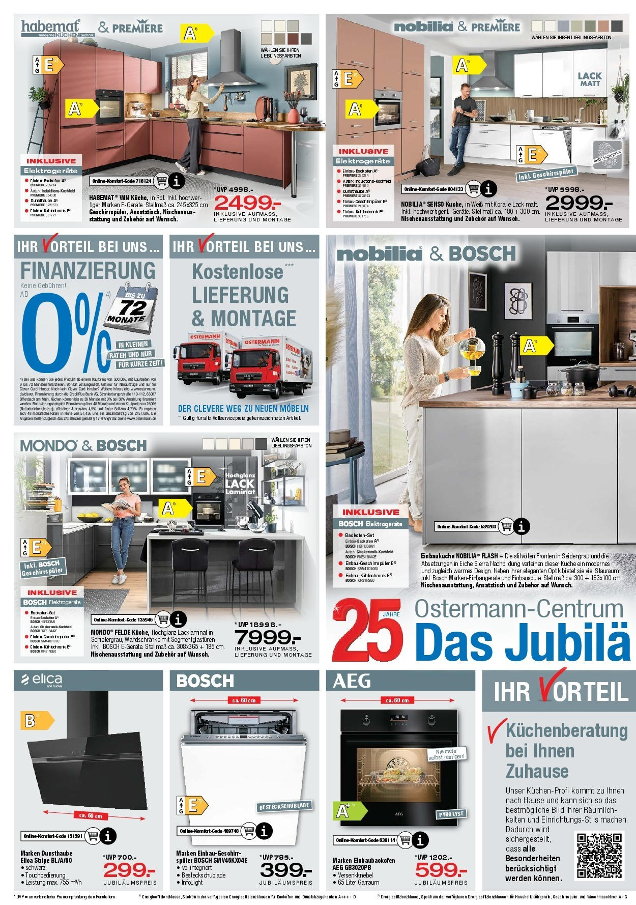 Ostermann - Möbel Ostermann: Neue Möbel wirken Wunder. (ab 01.08.2025) zum Blättern | Seite: 9 | Produkte: AEG, Küche, Kühlschrank, Backofen Ostermann - Möbel Ostermann: Neue Möbel wirken Wunder. (ab 01.08.2025) zum Blättern | Seite: 9 | Produkte: AEG, Küche, Kühlschrank, Backofen