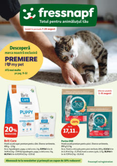 Catalog Fressnapf – previzualizare al pliantului de la Fressnapf valabil de la 07.08.2025