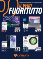 Unieuro Il Vero Fuoritutto - al 13.08.2025