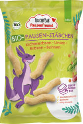 FRUCHTBAR Pausenfreund Kindersnack Knusper-Stäbchen Hülsenfrüchte ab 3 Jahren