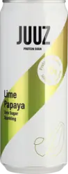 JUUZ Erfrischungsgetränk, Protein Soda, Lime Papaya