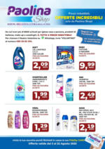 Paolina Shop Offerte incredibili - al 22.08.2025