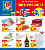 Dpiù Discount Tanti prodotti da 0.50 euro a 3.00 euro - al 17.08.2025